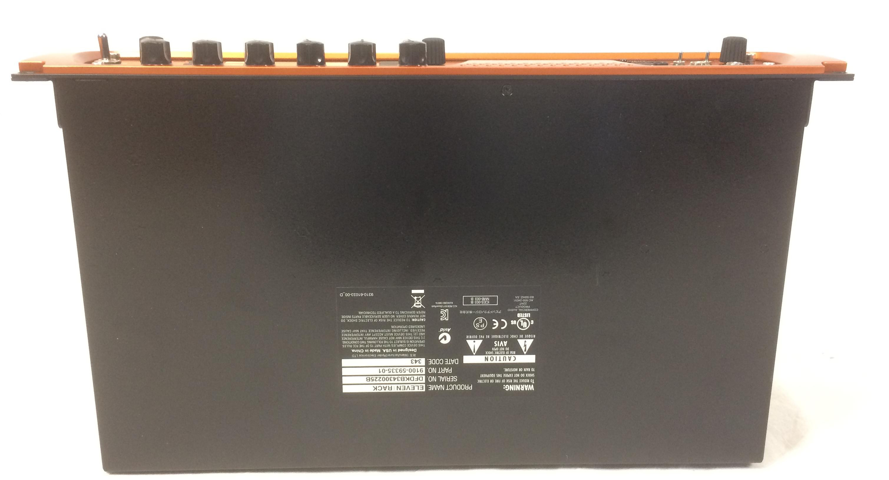 Avid Eleven Rack con expansion pack | Effetti Avid