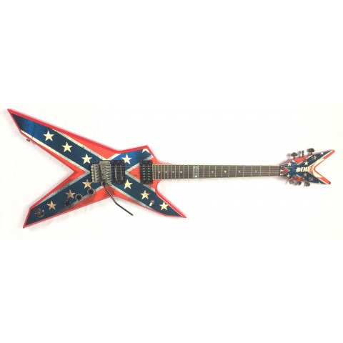 Dean Dimebag Darrell Dixie Rebel con custodia