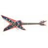 Dean Dimebag Darrell Dixie Rebel con custodia