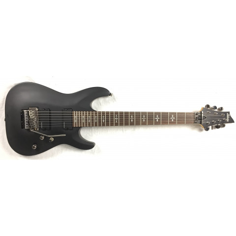 Schecter Demon 7 FR Aged Black