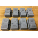 SGM set 12 pezzi  Copri Slider Grigio chiaro per serie STUDIO e Scan Control