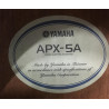 Yamaha APX-5A translucente blue burst