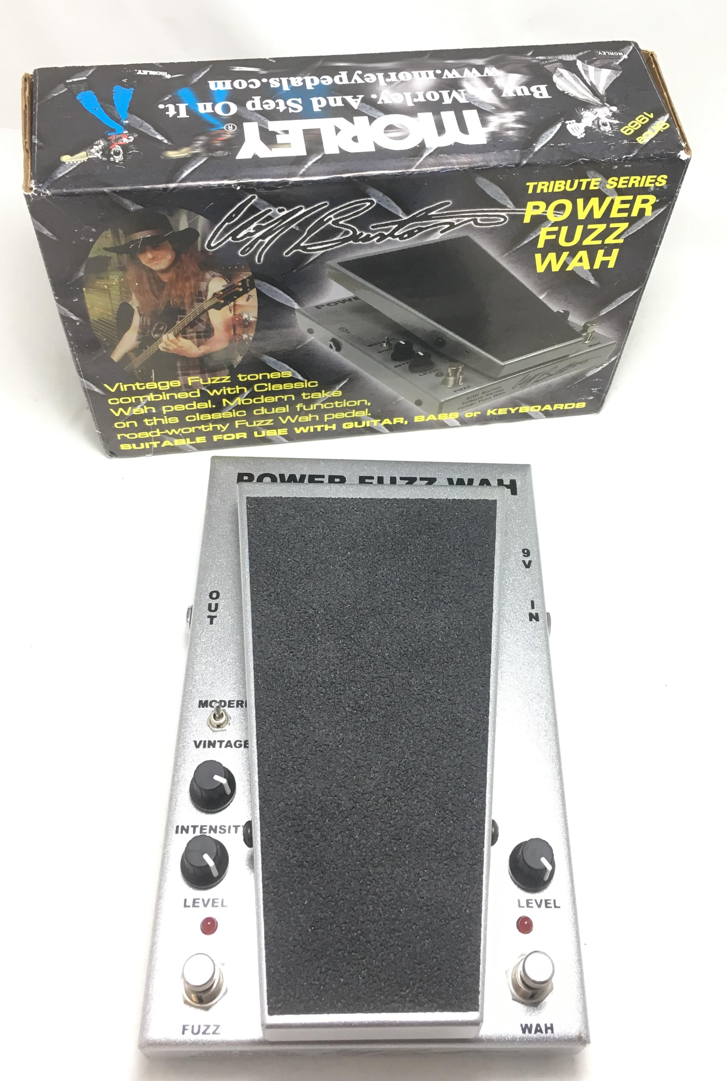 Morley M2 Power Fuzz Wah Cliff Burton Tribute | Effetti Morley