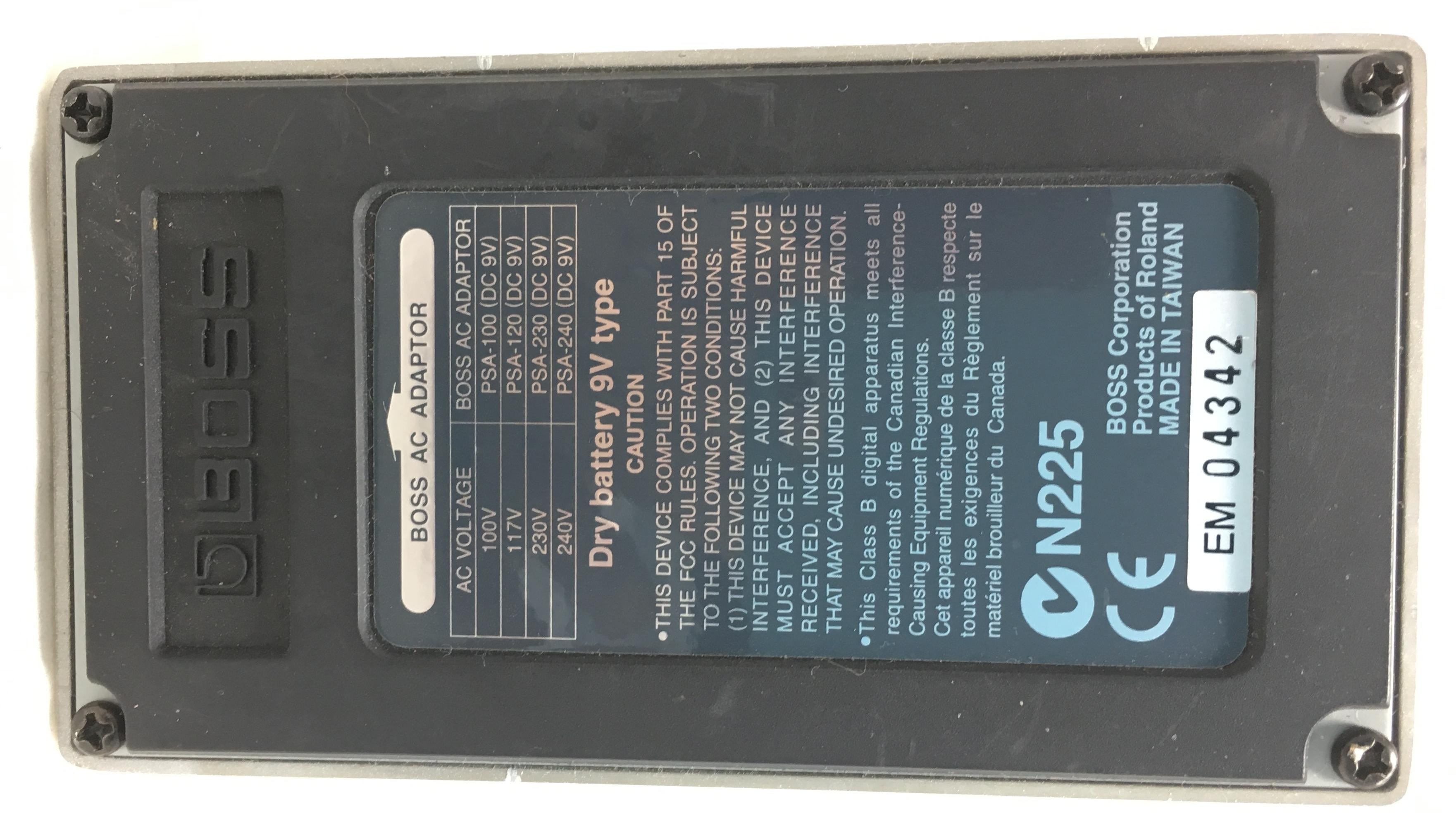 Boss DD-5 Digital Delay | Effetti Boss