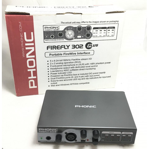 Phonic Firefly 302 Plus 192 Khz