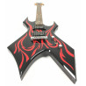 B.C.Rich Kerry King Warlock tribal Fire