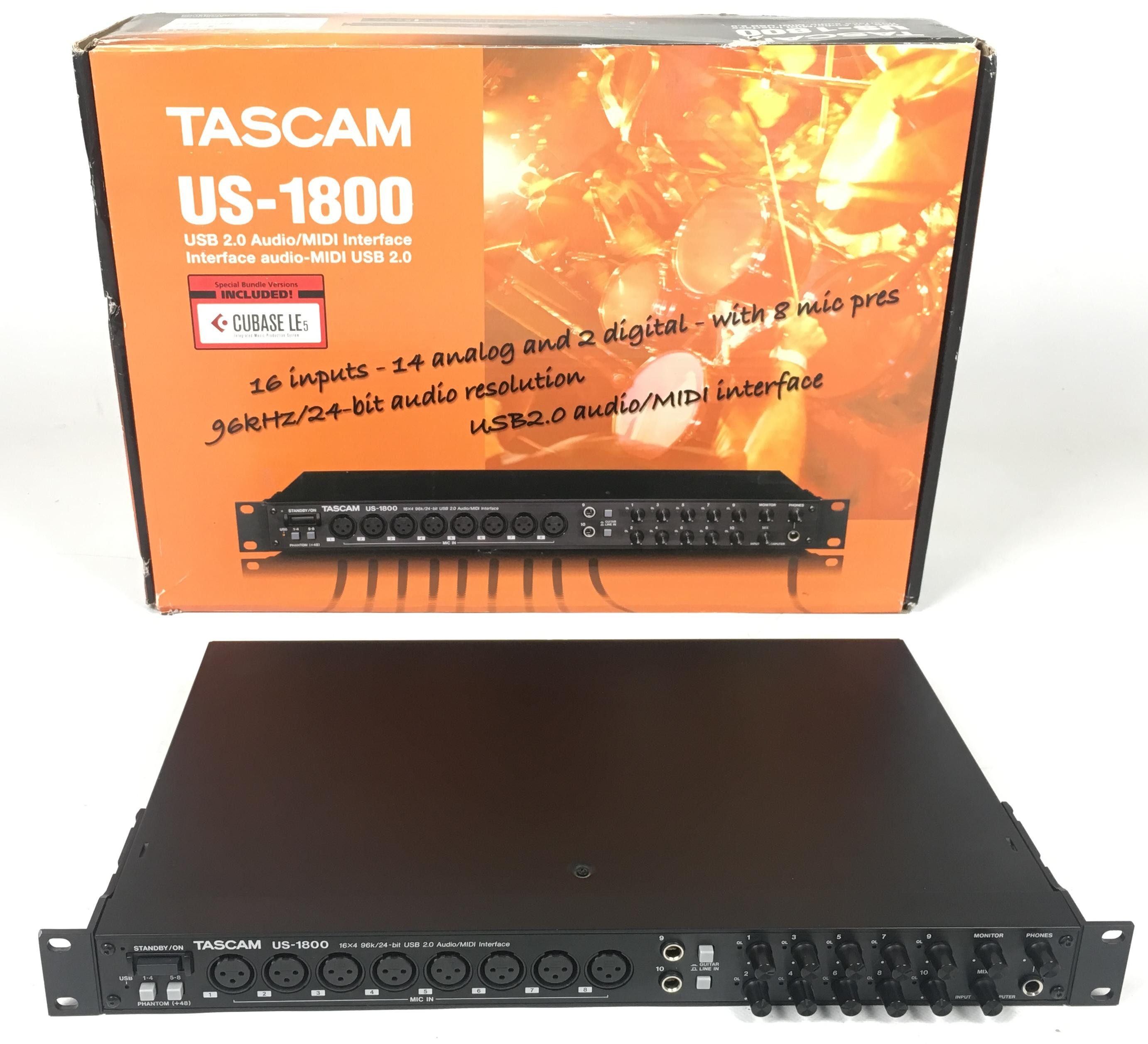 Tascam US1800 Schede Audio Tascam