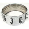 Fusto metallo rullante 14 X 6,5 con blocchetti