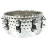 Fusto metallo rullante 14 X 6,5 con blocchetti