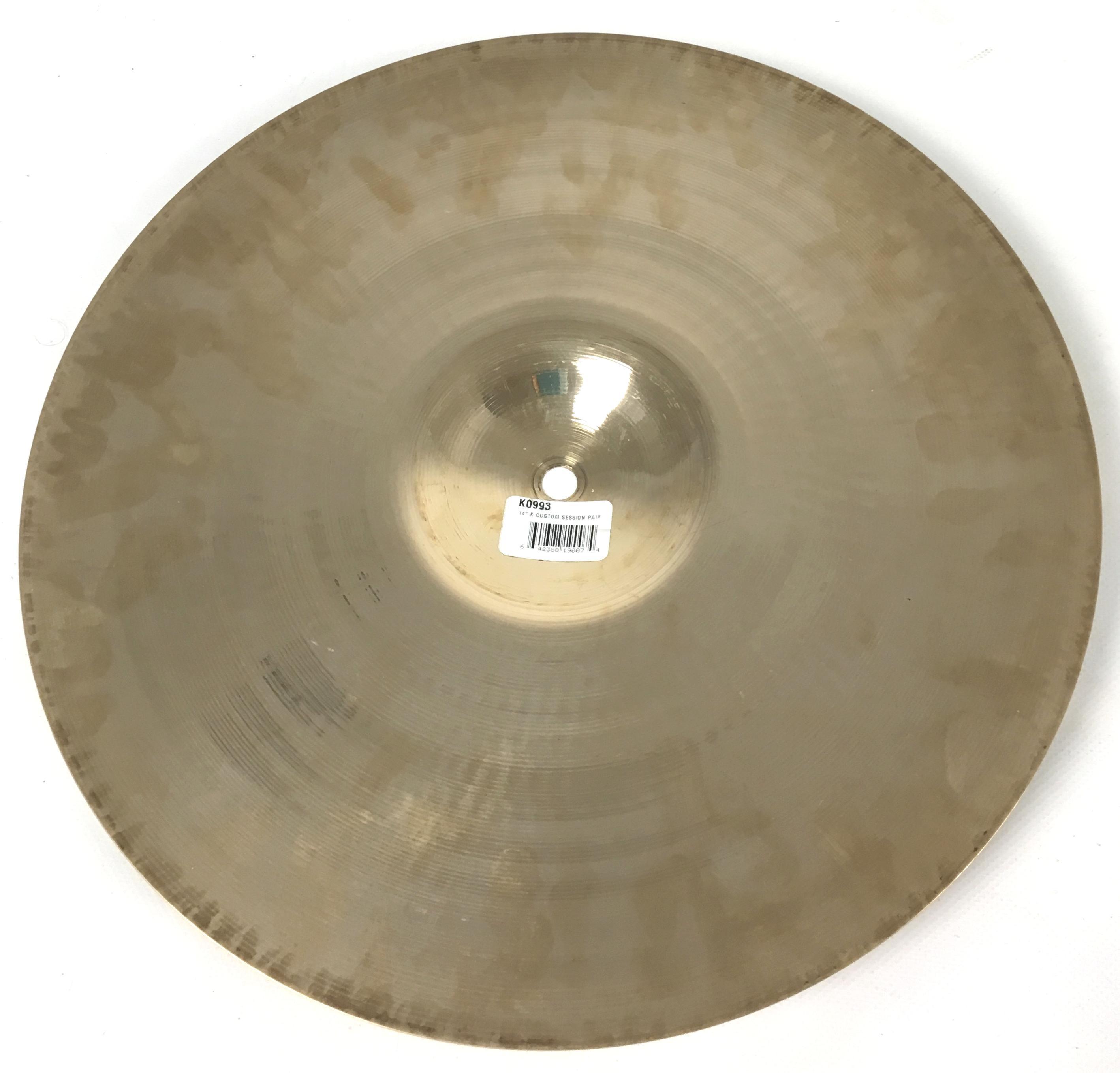 Zildjian K Custom Session Hi Hat 14 | Piatti Zildjian