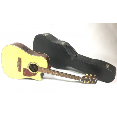 ibanez acustica aw10ece + custodia