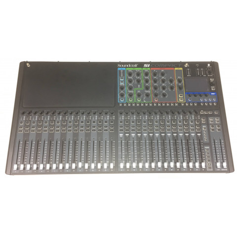 Soundcraft Si Compact 32 canali con flight case