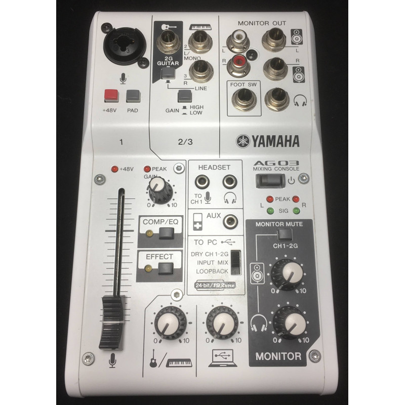 Звуковая карта yamaha ag03