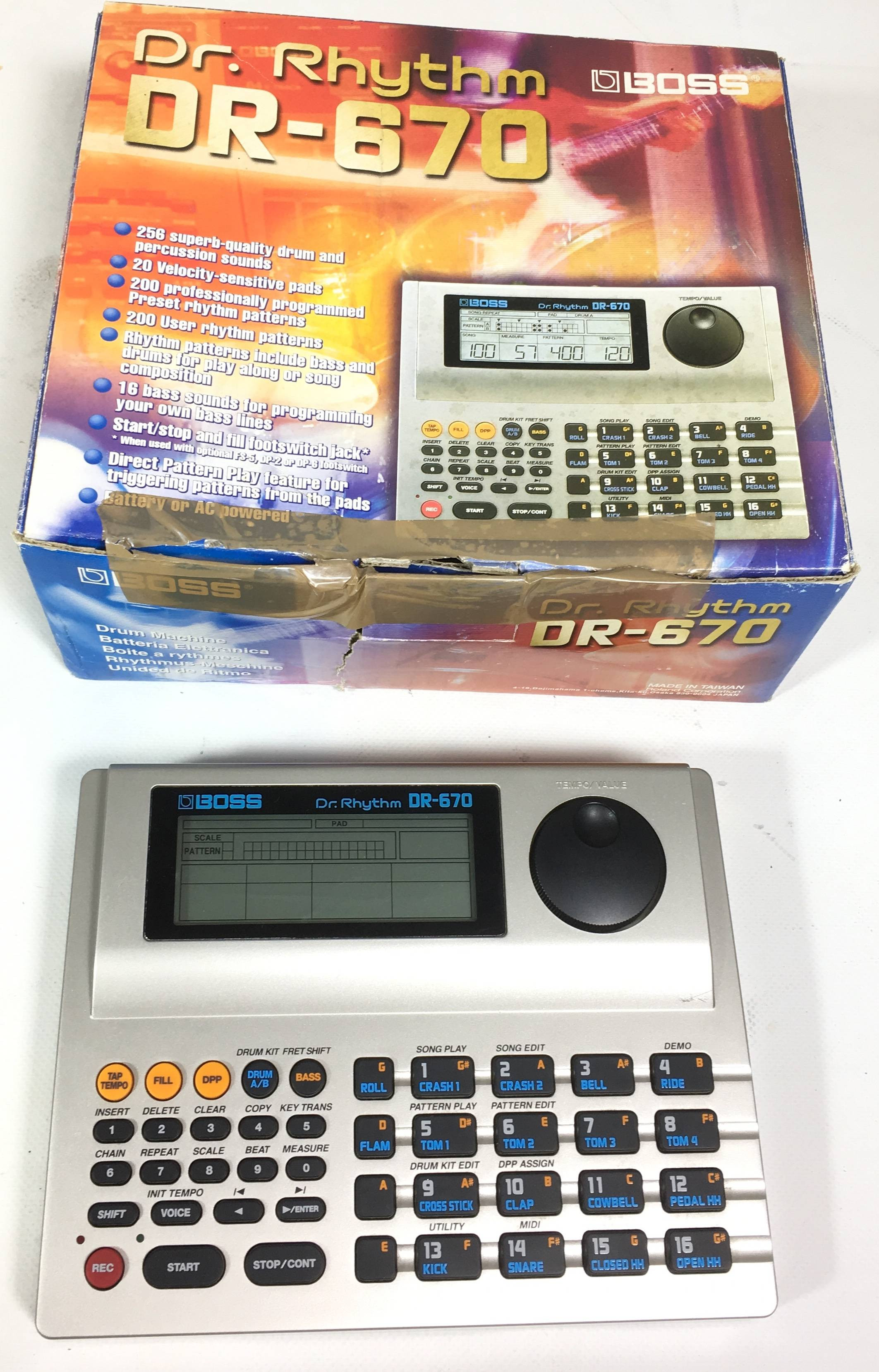 Boss DR670 Dr. Rythm drum machine Batterie Elettroniche Boss