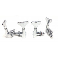 Set Meccaniche Cromate per basso 4 corde