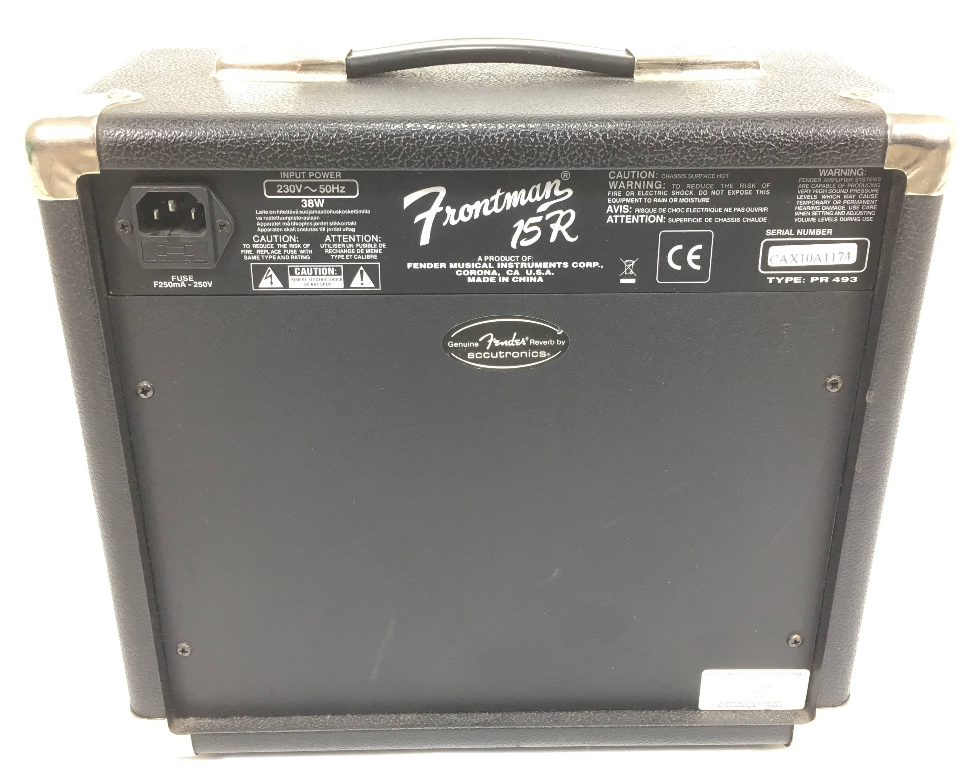 Amplificatore chitarra Fender Frontman 15R