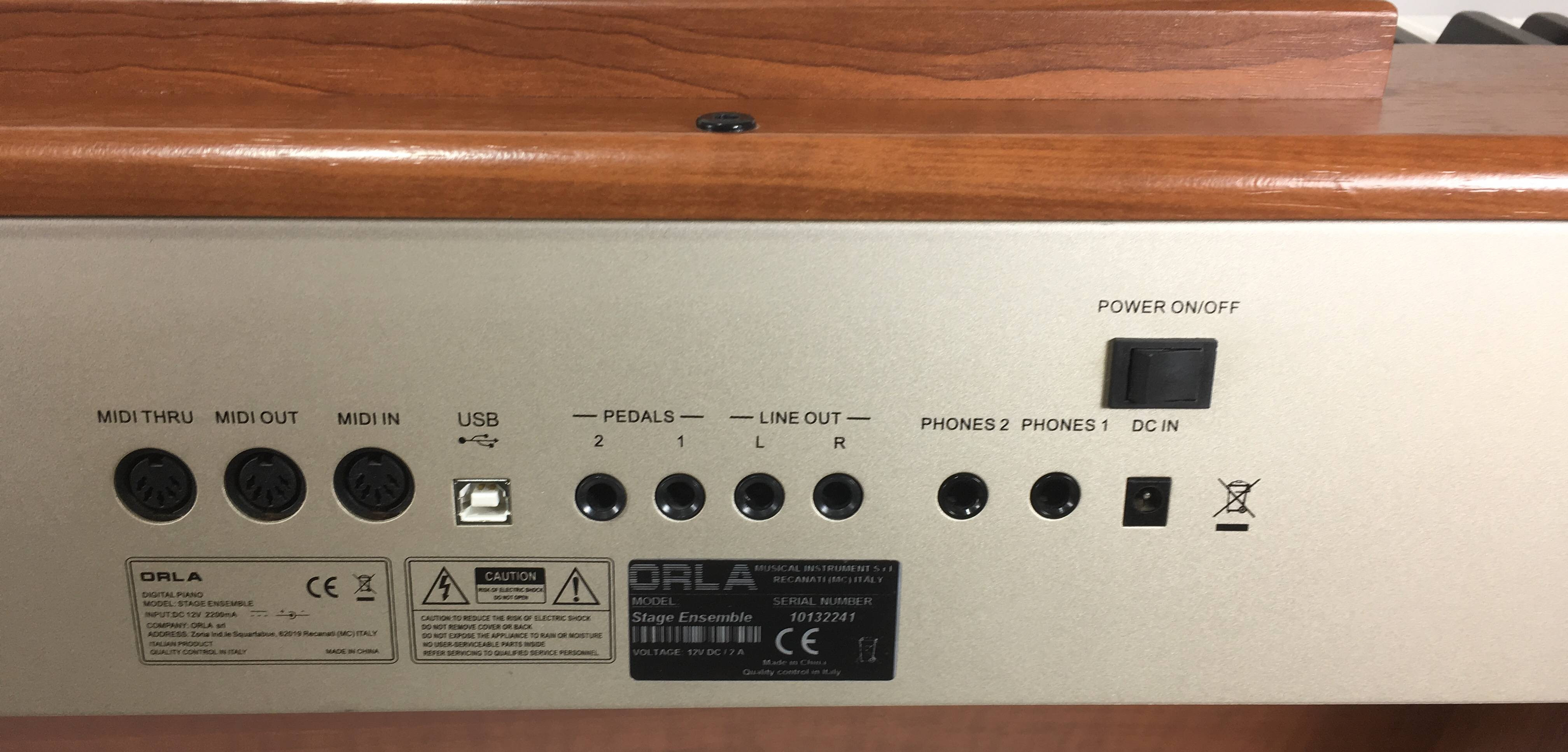 Orla Stage Ensemble Pianoforti Digitali Orla