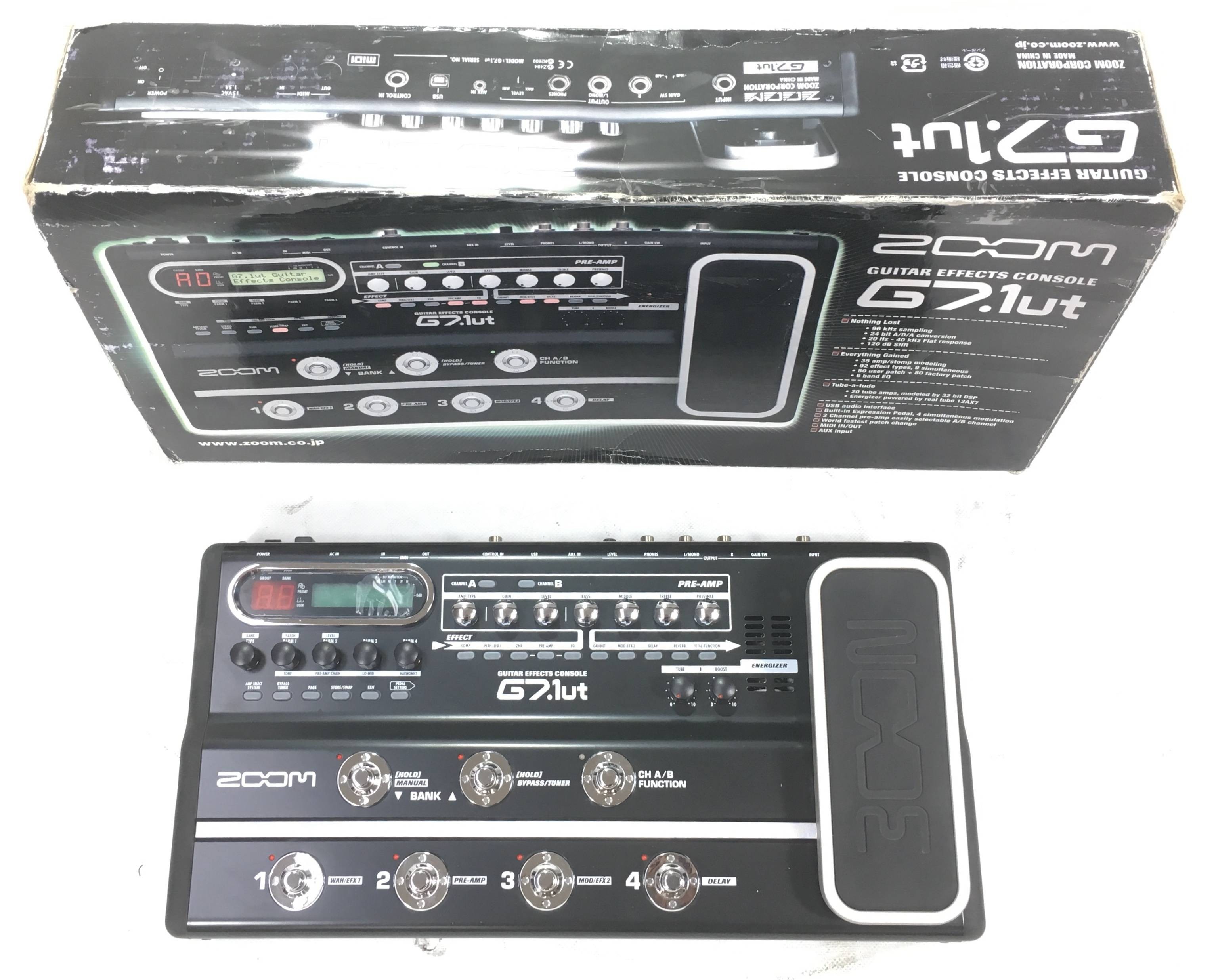 Zoom G7.1UT | Effetti Zoom