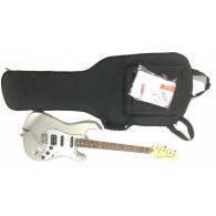 Fender Limited Edition Lone Star Strat Ghost Silver seriale MX14478244