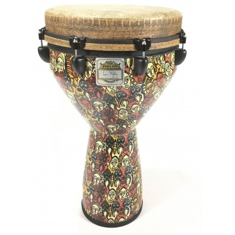 Remo Djembe 14 Multi Mask Leon Mobley