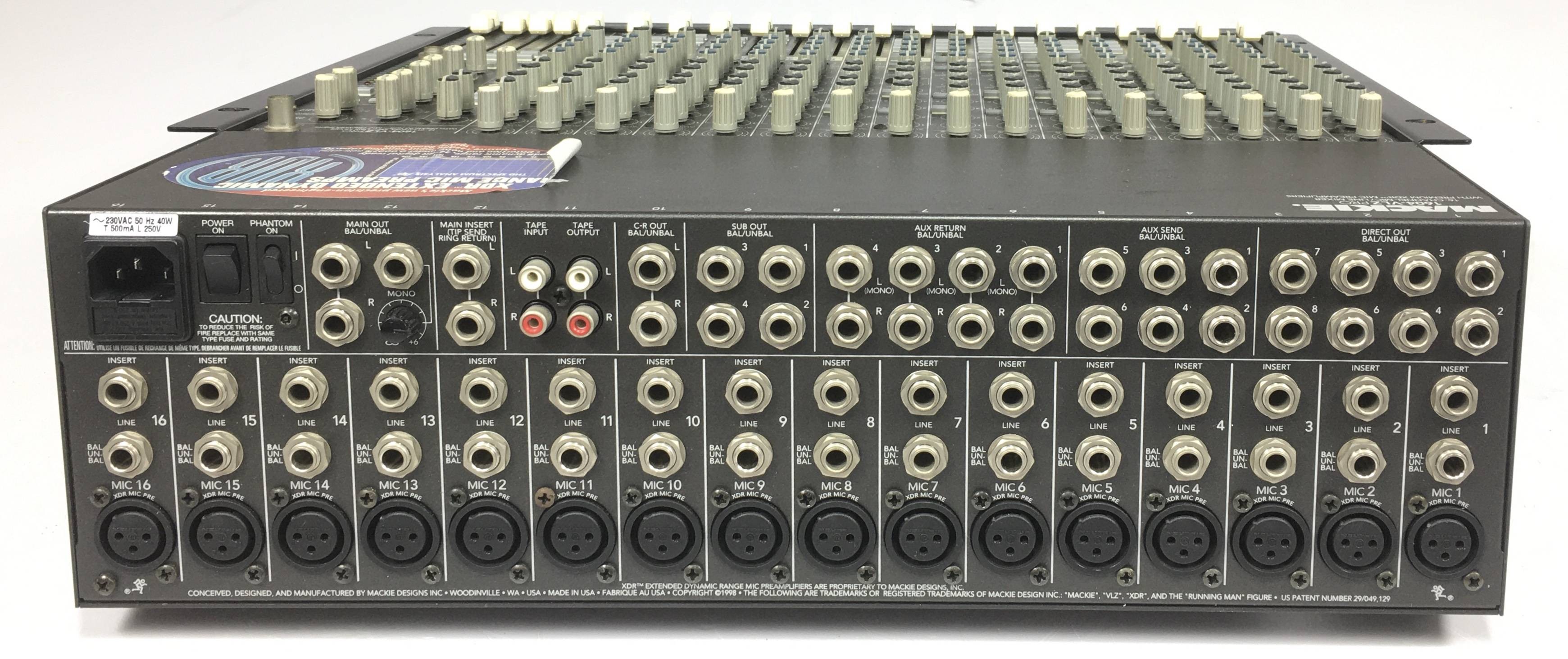 Mackie 1604 VLZ-Pro Made in USA | Mixer Mackie