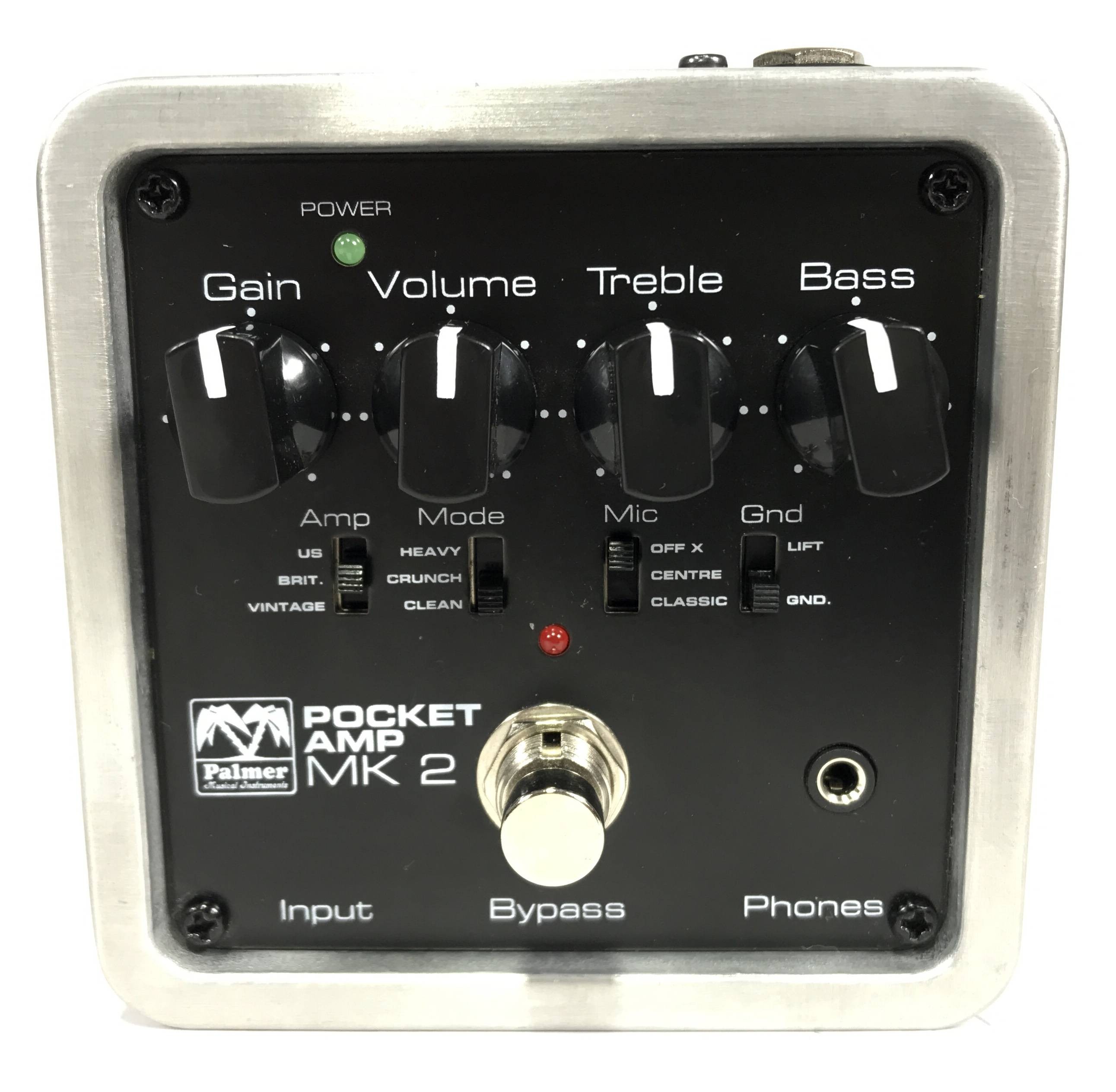 Palmer Pocket Amp MK2 Guitar Preamp Effetti Palmer