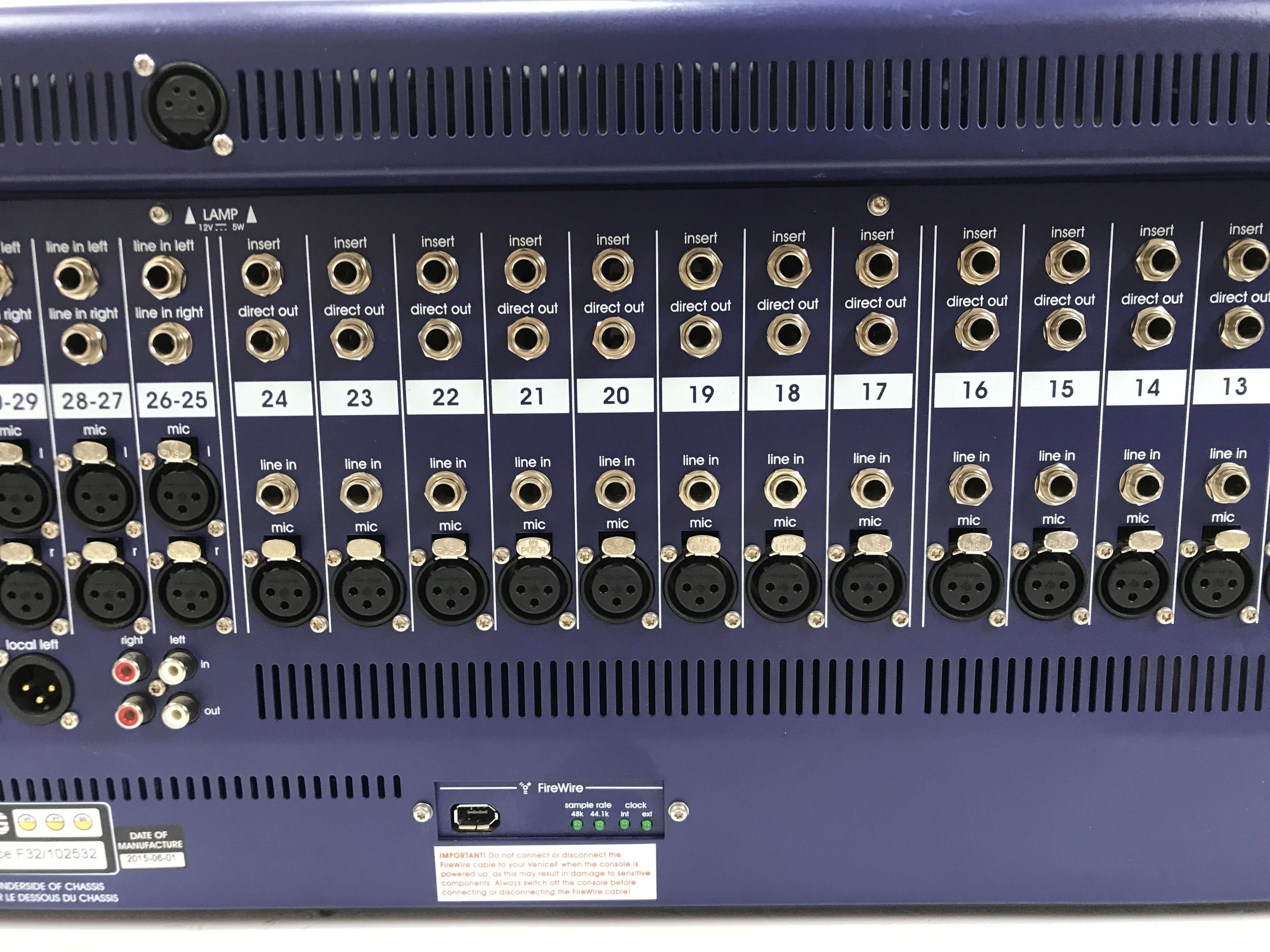 Midas Venice F32 Mixer Analogico Firewire Schede Audio Midas