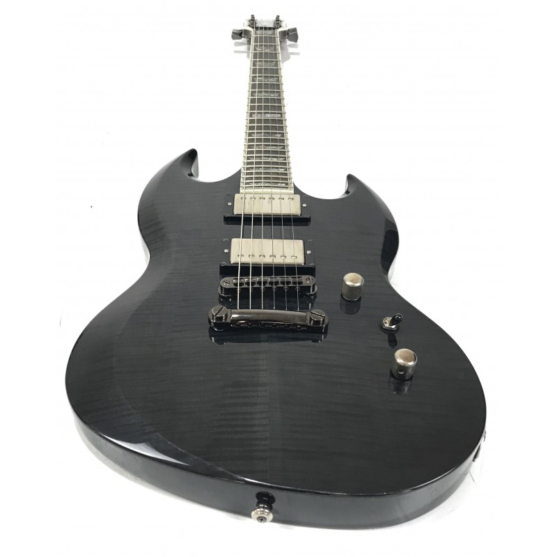Chitarra Elettrica ESP LTD Viper 1000 Deluxe See Thru Black
