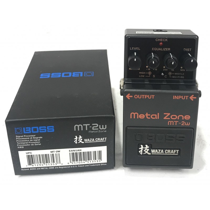 Boss MT-2W Metal Zone Waza Craft | Effetti Boss