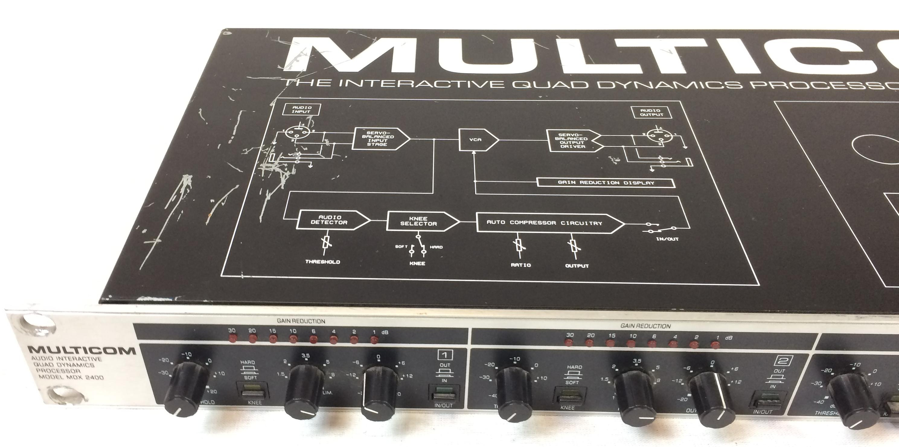 Behringer Multicom MDX 2400 | Effetti e Processori Behringer