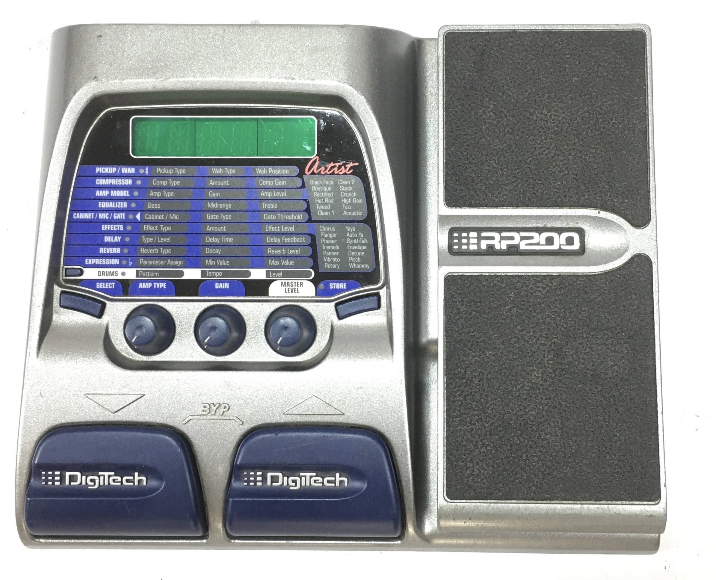 Digitech RP200 Artist Effetti Digitech