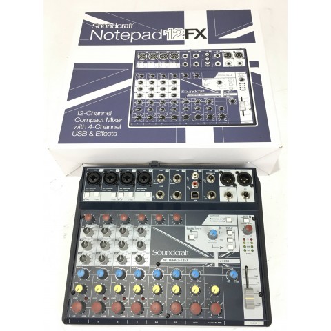 Soundcraft Notepad 12 Fx