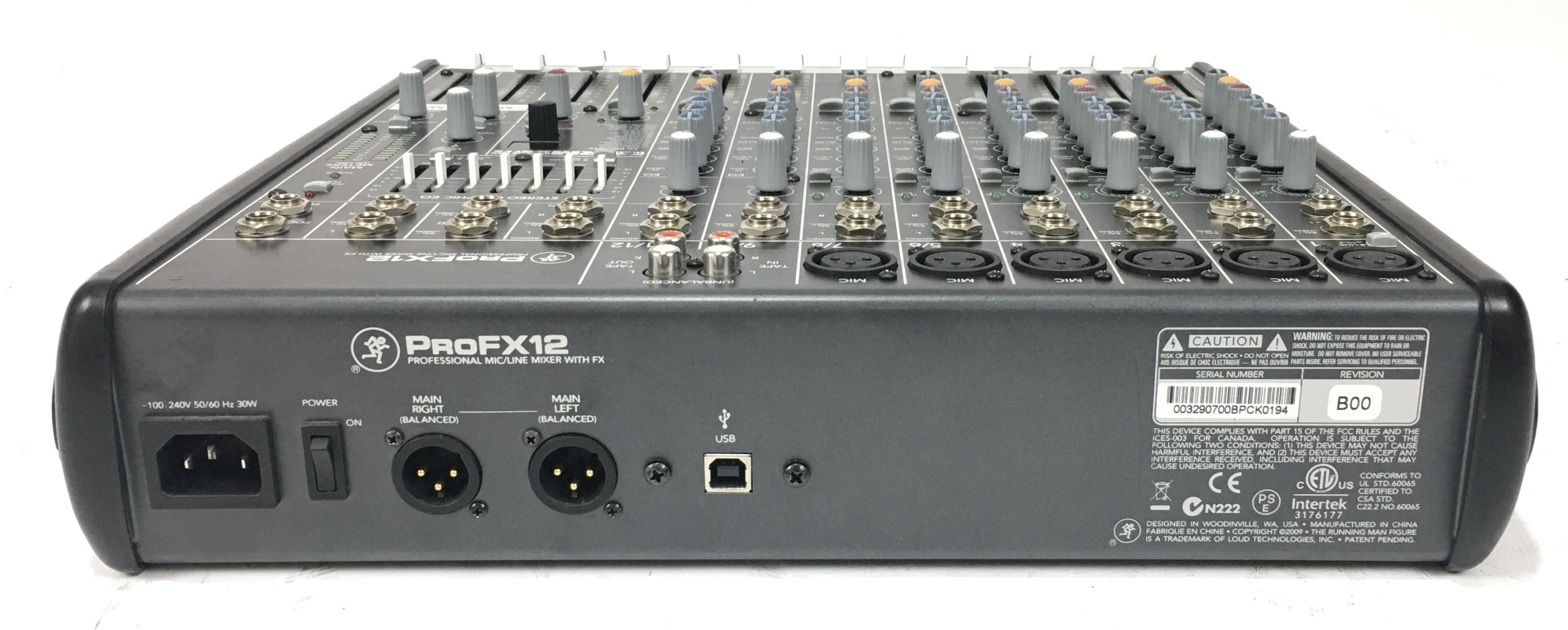 Mackie PROFX 12 Mixer analogico Mixer Mackie