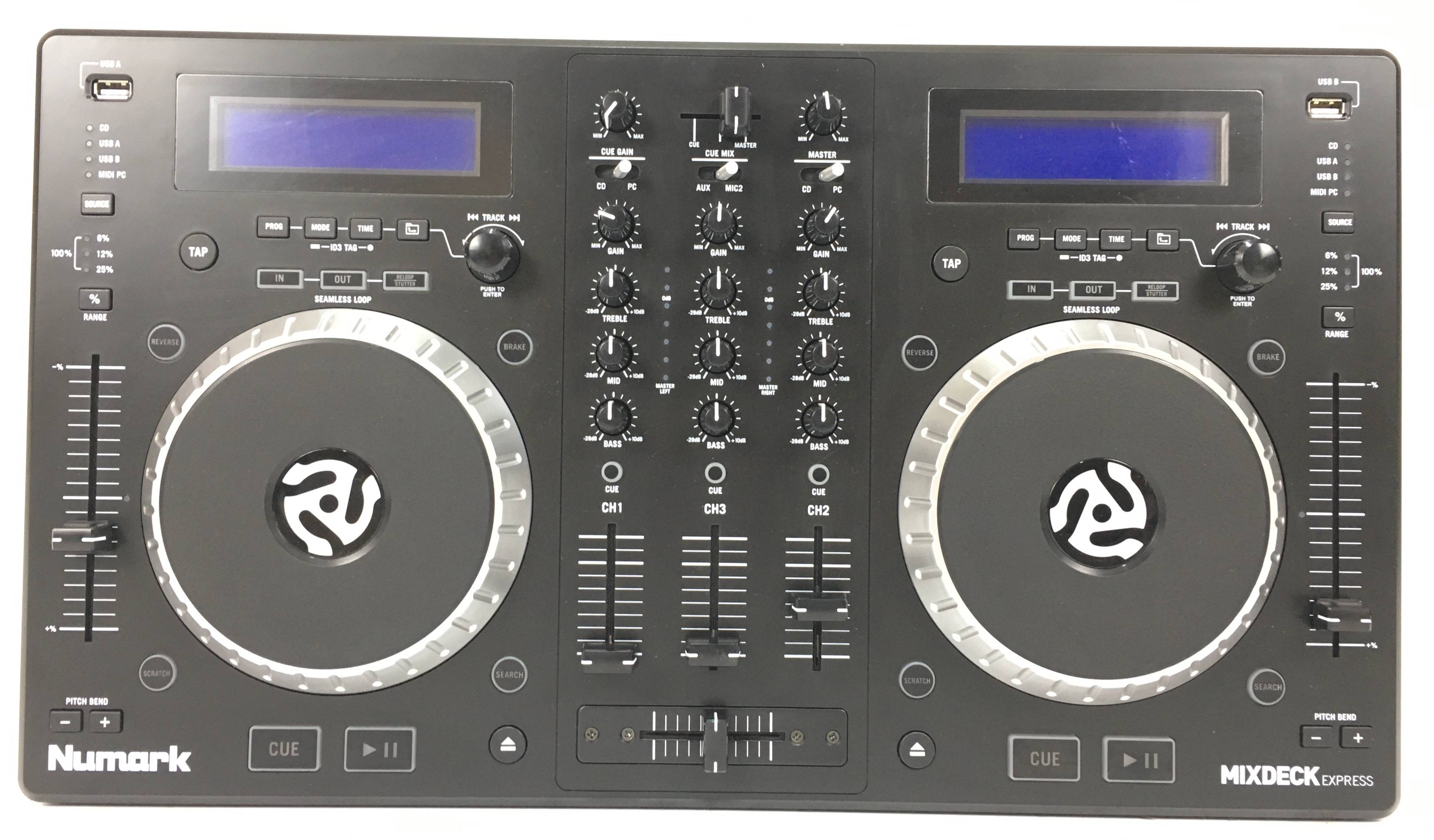 Numark Mixdeck Express | Attrezzatura per DJ Numark