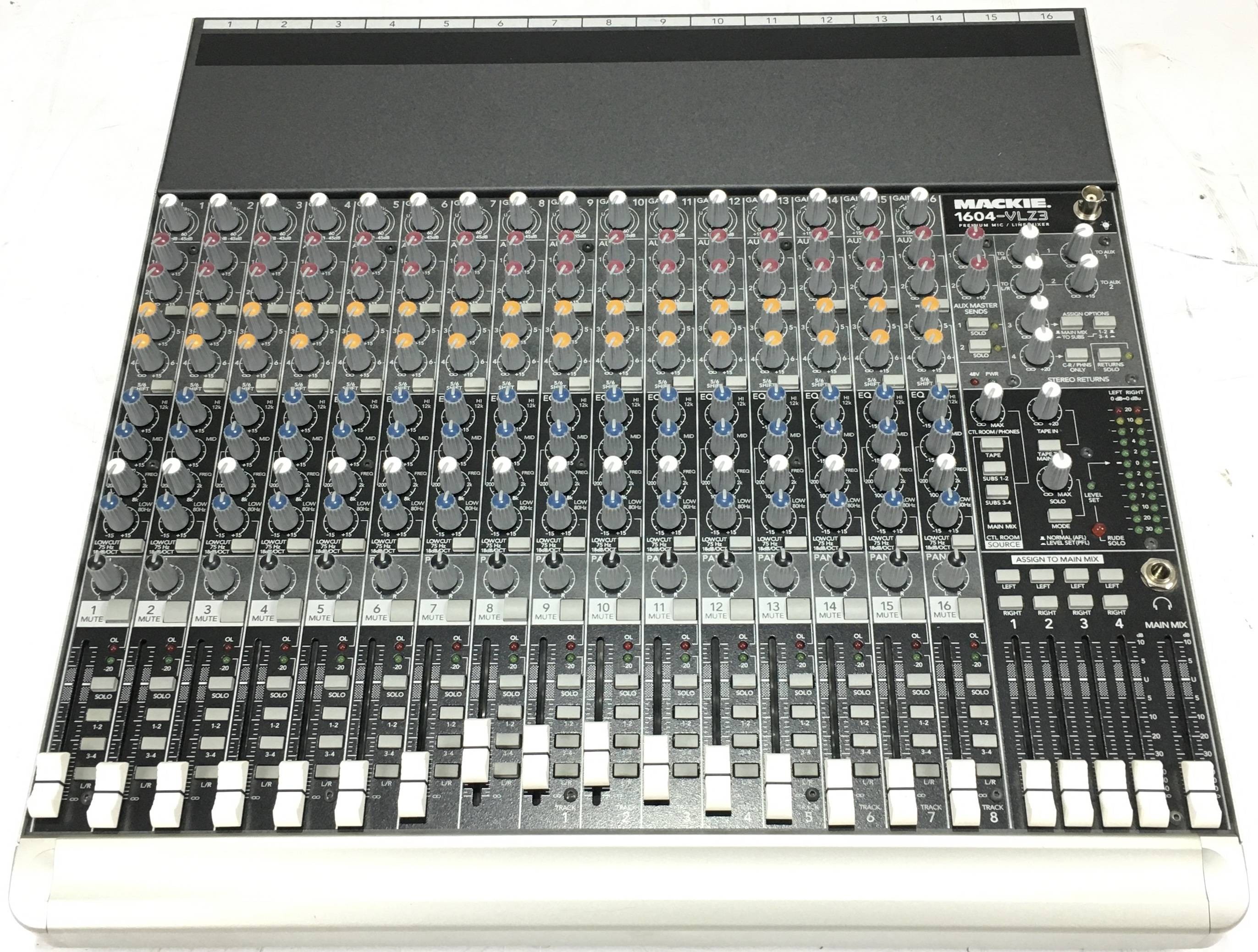 Mackie 1604 VLZ 3 Mixer analogico | Mixer Mackie