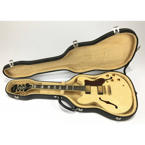 Epiphone Sheratone II Natural con custodia rigida