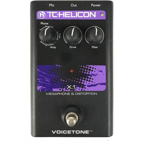 Tc Helicon VoiceTone X1 Megaphone & Distortion