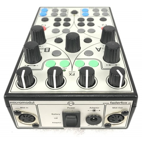 faderfox micromodul DX2&DJ2 MIDIコントローラー Faderfox Micromodul DJ2 Midi Controller w/ Original CD