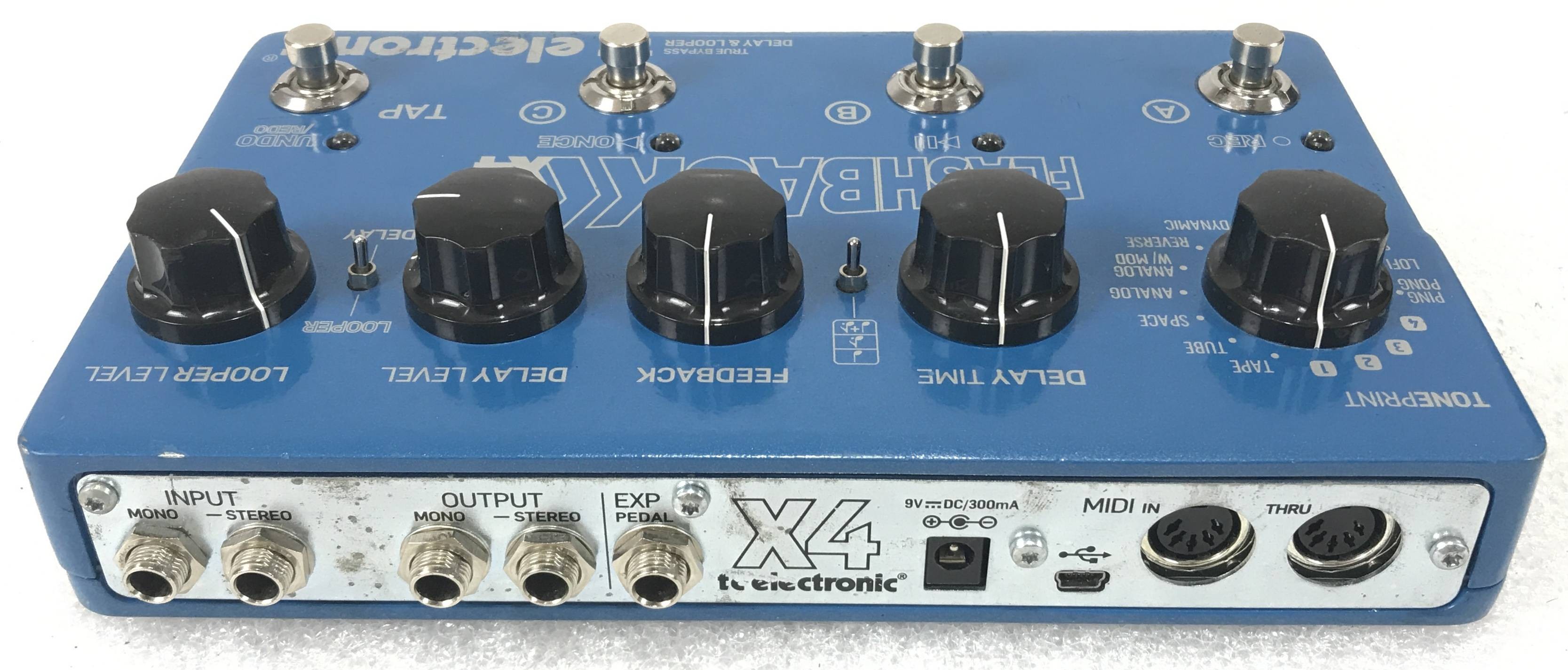 Tc Electronic Flashback X4 | Effetti Tc Electronic