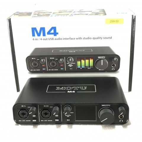 Motu M4 Scheda Audio USB-C