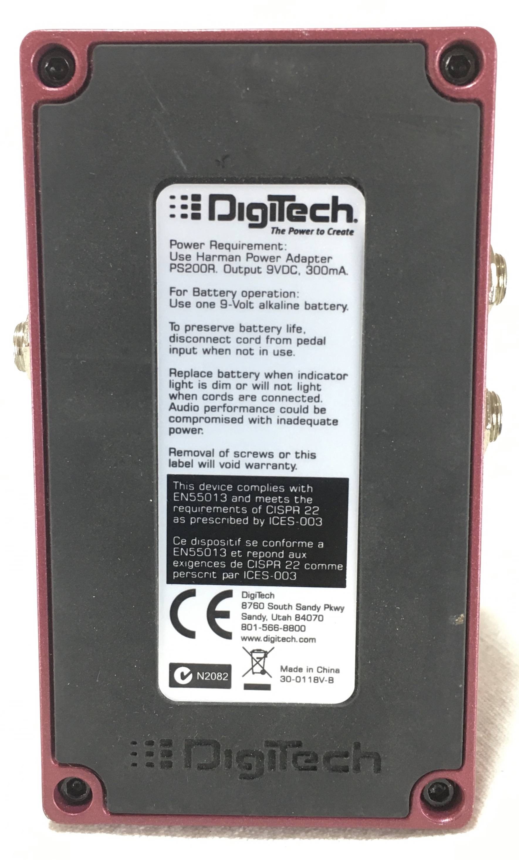 Digitech Hot Rod Rock Distortion | Effetti Digitech