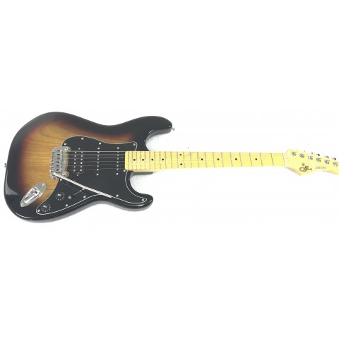 G&L Tribute Legacy HSS 3-Tone Sunburst