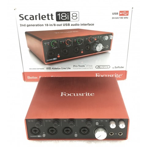 Focusrite Scarlett 18i8 2gen