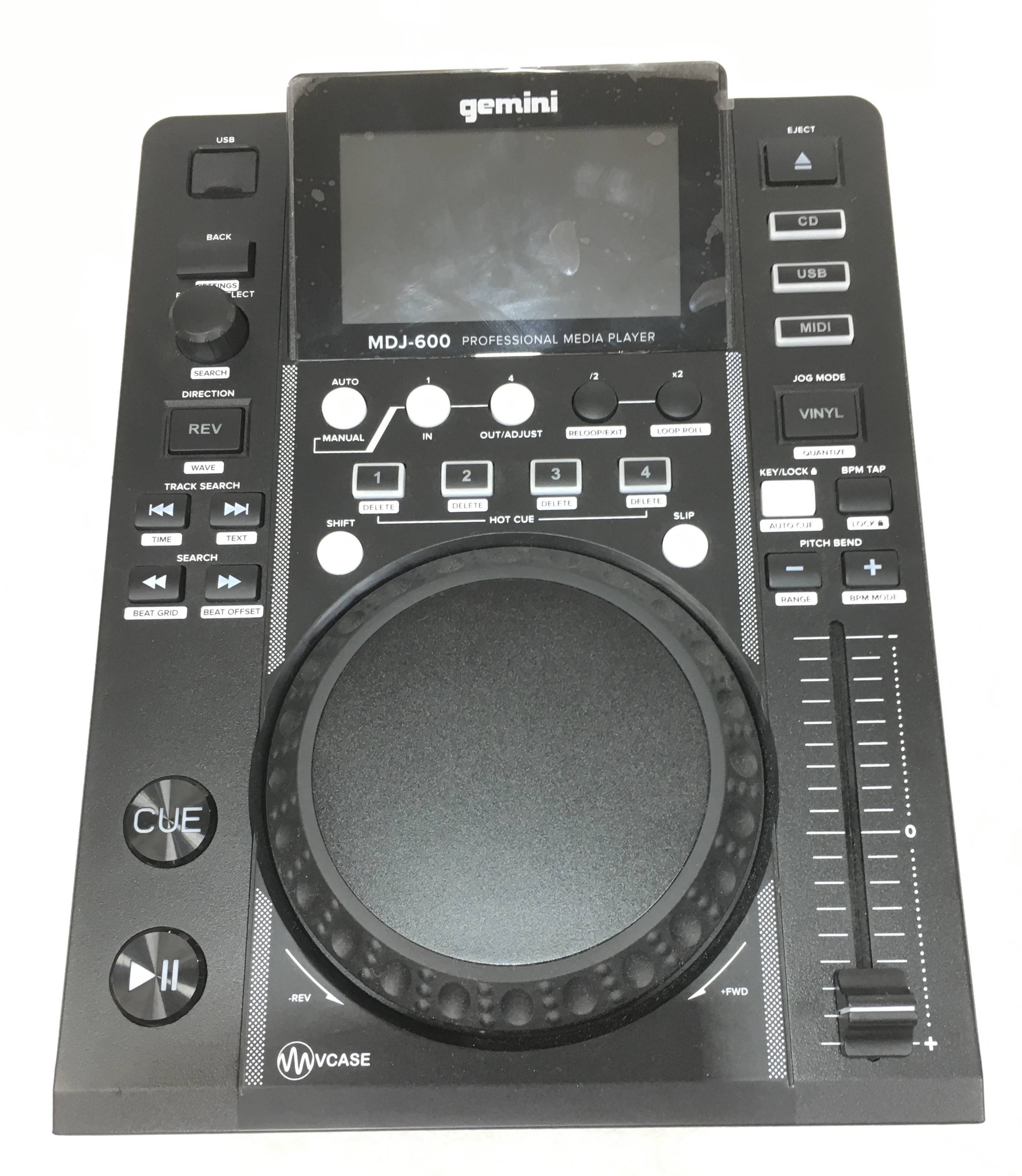 Gemini MDJ-600 Lettore | Attrezzatura per DJ Gemini