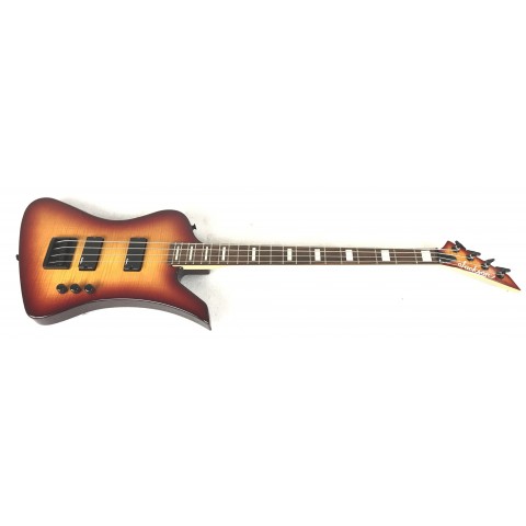 Jackson JS2 Kelly Bird Bass Burnt Cherry Sunburst