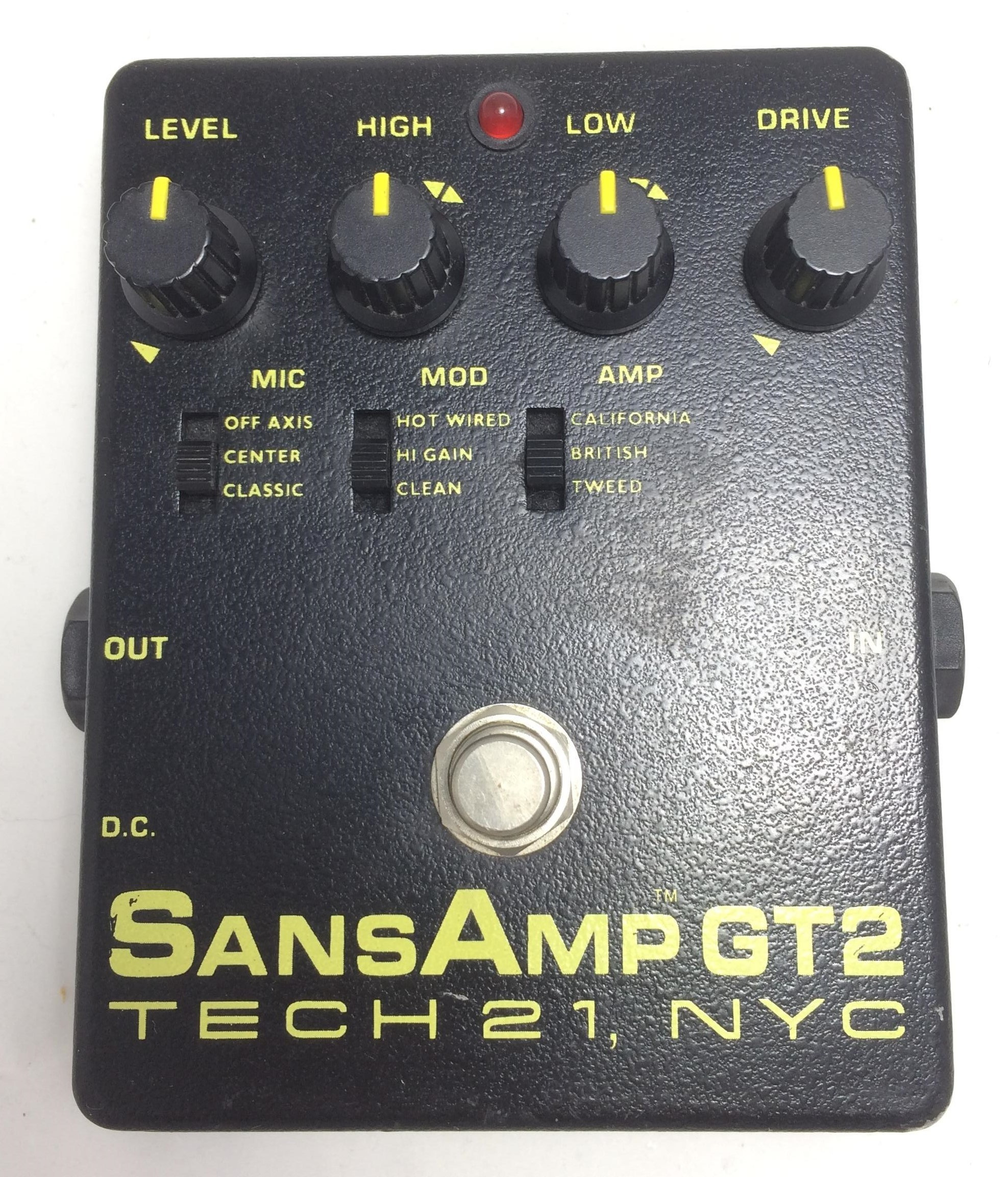 Tech 21 SansAmp GT2 | Effetti Tech21