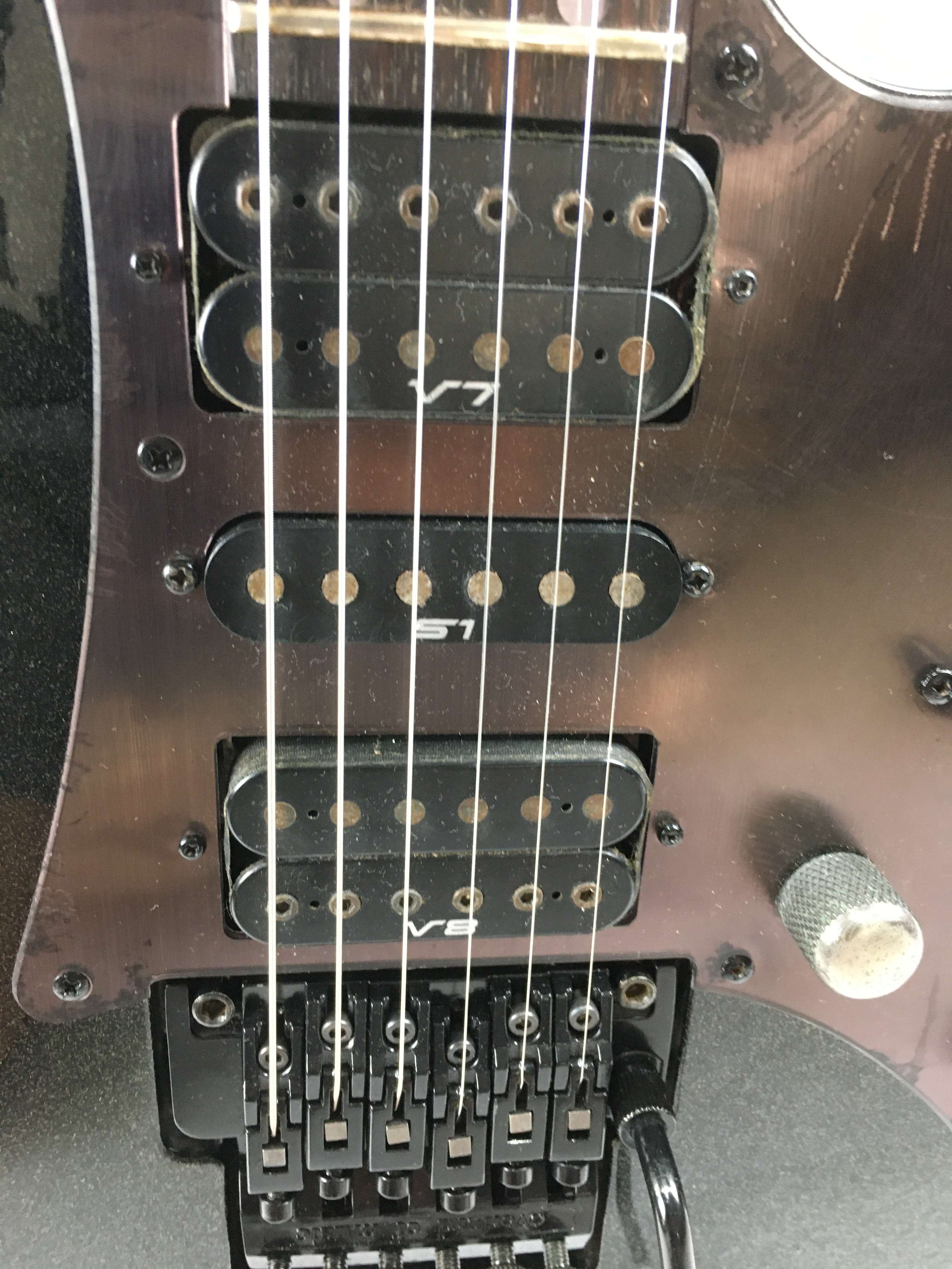 Paraspecchio Viola Adatto A Ibanez (tm) RG550 Jem RG HSH - Foto 10