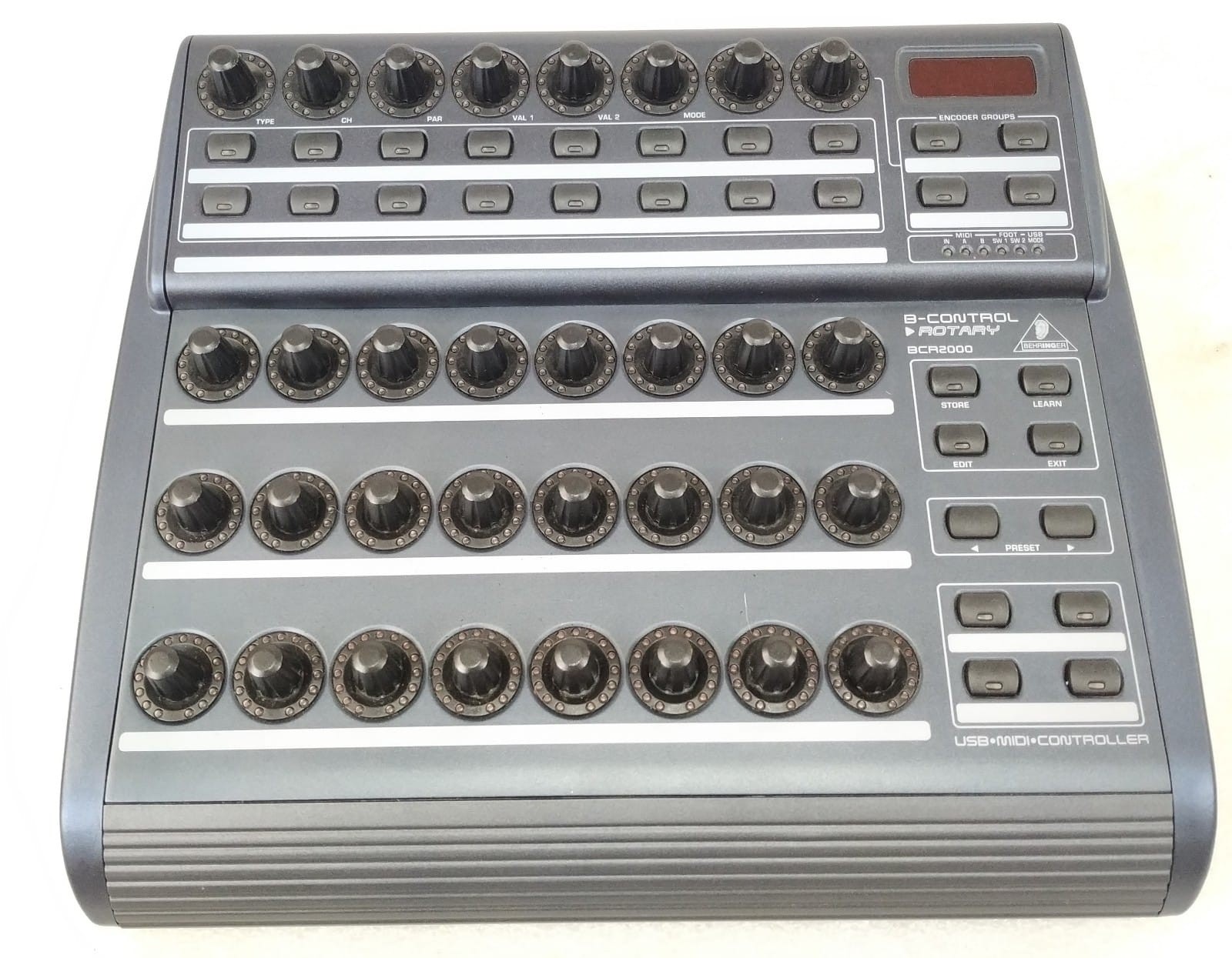 Behringer BCR2000 B-control Rotary | Master e Controller Behringer