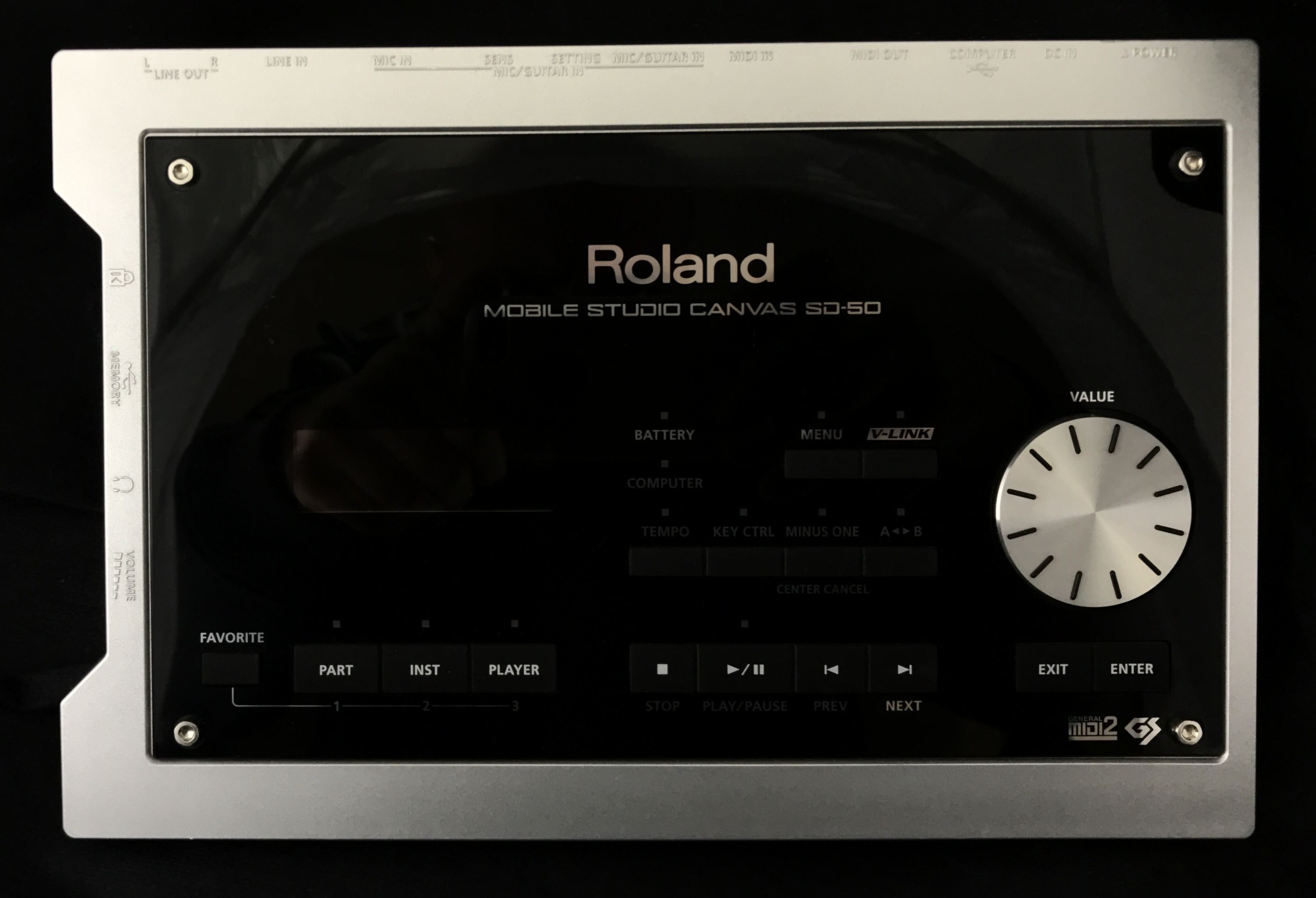 Roland SD-50 音源 Mobile Studio Canvas Roland SD-50 Mobile Studio Canvas MIDI Sound Module MIDI