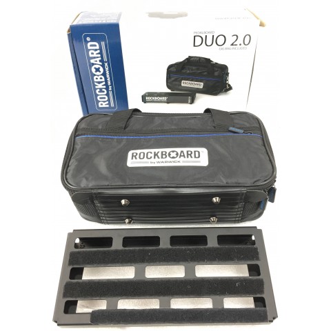 Rockboard by Warwick RBO B 2.0 Duo B Pedalboard con Gig Bag